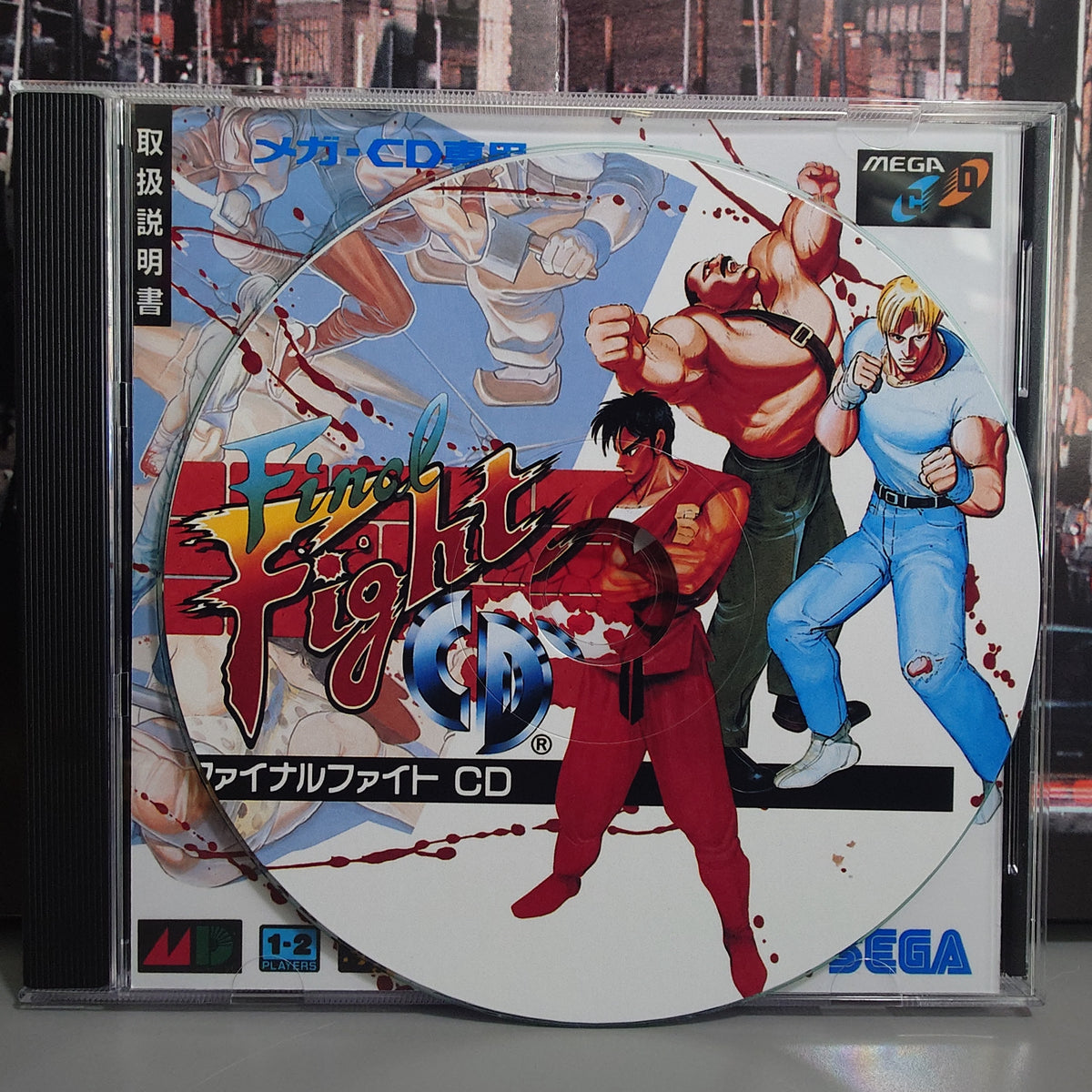 FINAL FIGHT - Video Game Soundtrack - CD (Retro Gaming Style Japan Black Jewel Case)
