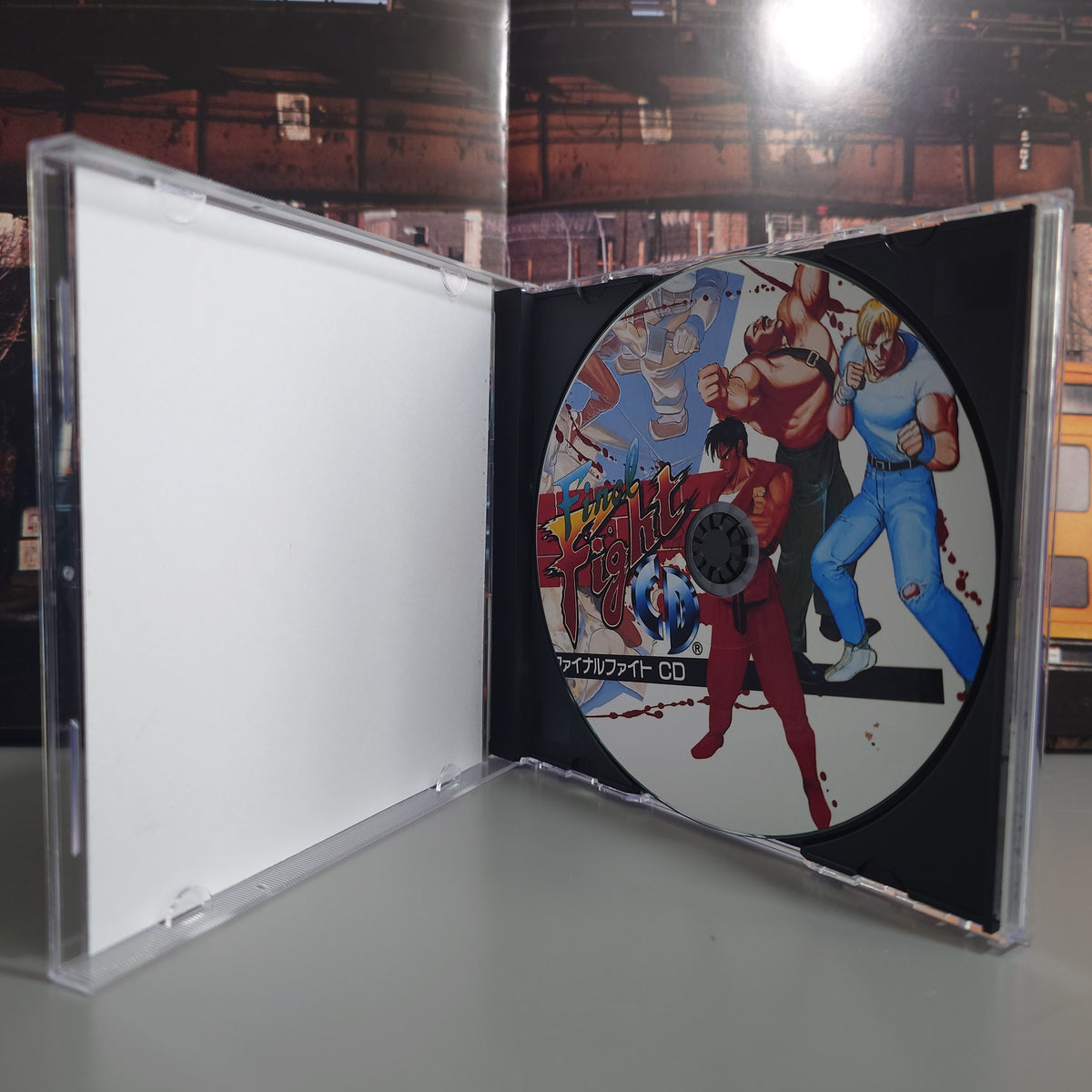 FINAL FIGHT - Video Game Soundtrack - CD (Retro Gaming Style Japan Black Jewel Case)