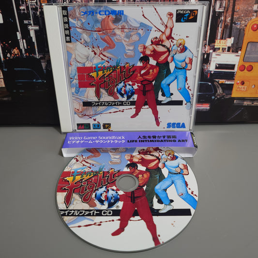 FINAL FIGHT - Video Game Soundtrack - CD (Retro Gaming Style Japan White Jewel Case)