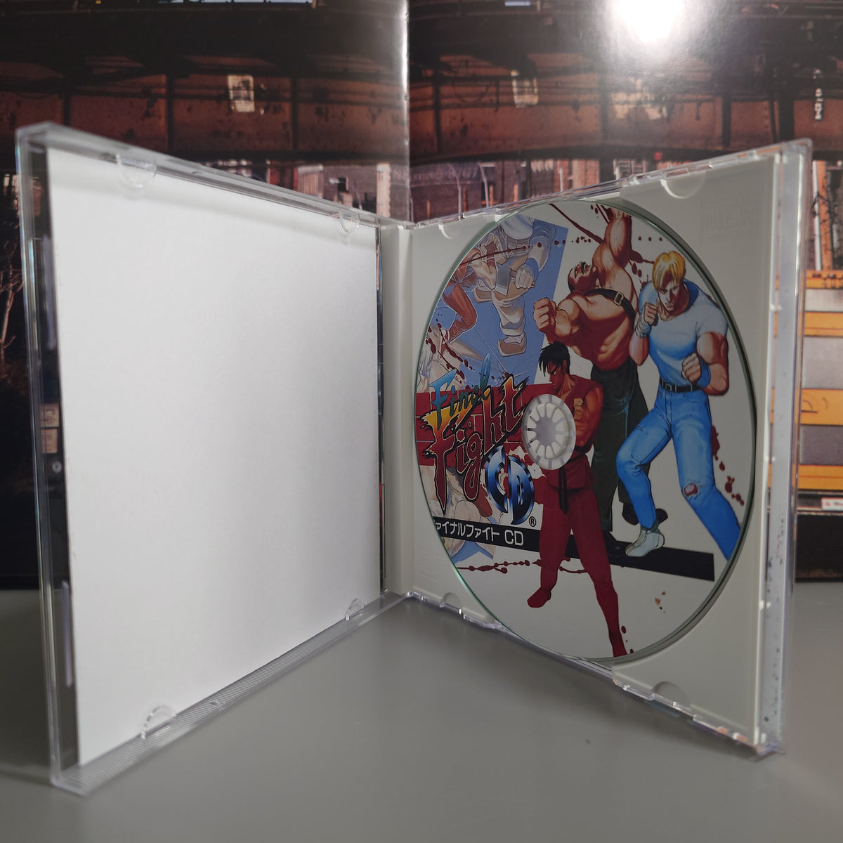FINAL FIGHT - Video Game Soundtrack - CD (Retro Gaming Style Japan White Jewel Case)
