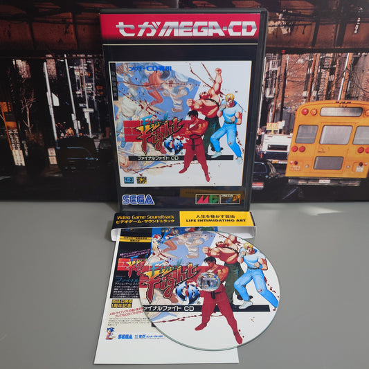 FINAL FIGHT - Video Game Soundtrack - CD (Retro Gaming Japan Style Long Box)