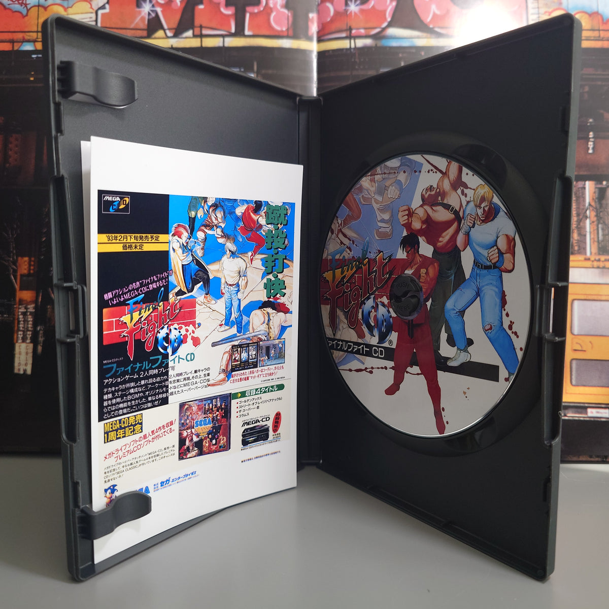 FINAL FIGHT - Video Game Soundtrack - CD (Retro Gaming Japan Style Long Box)