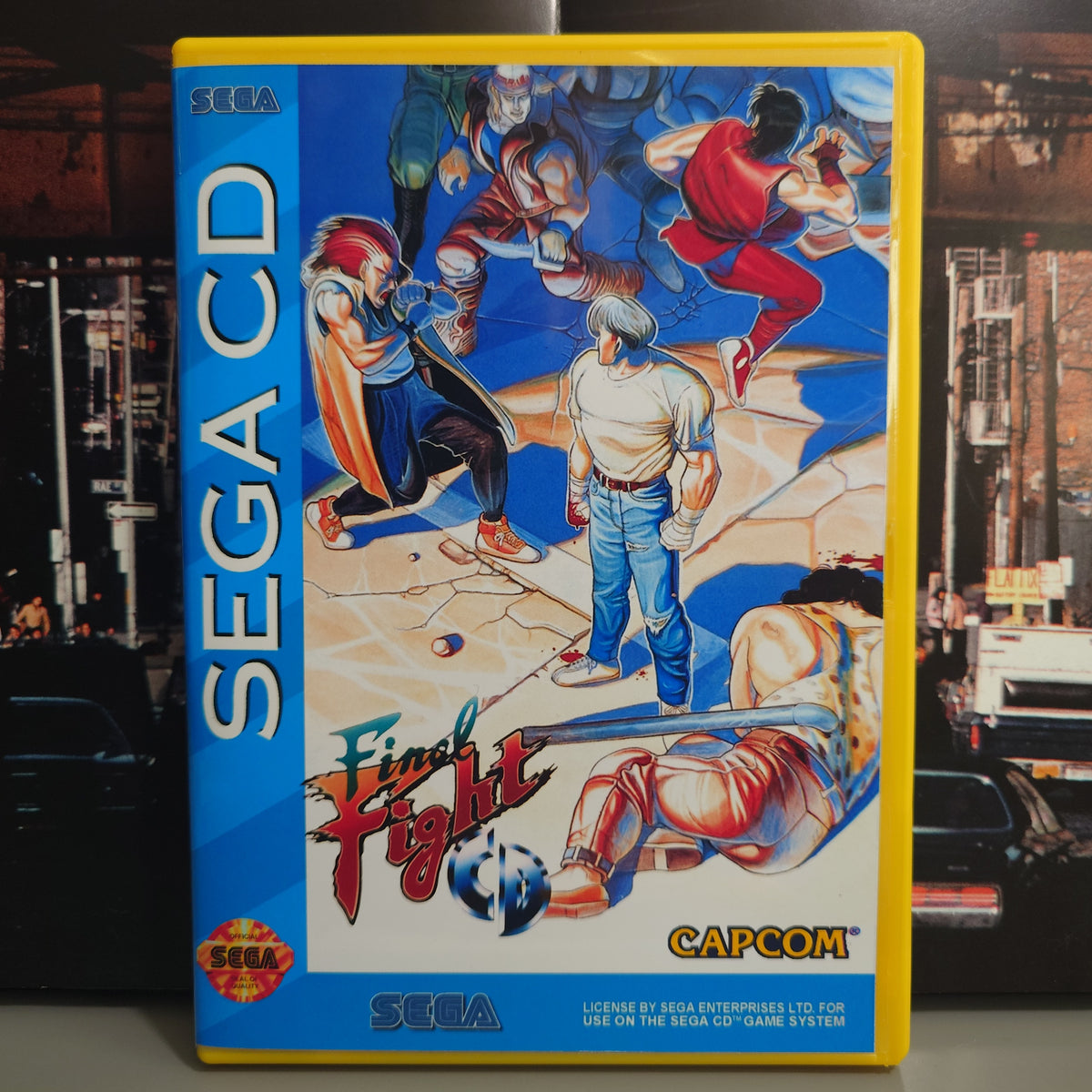 FINAL FIGHT - Video Game Soundtrack - CD (Retro Gaming Style Yellow Long Box)