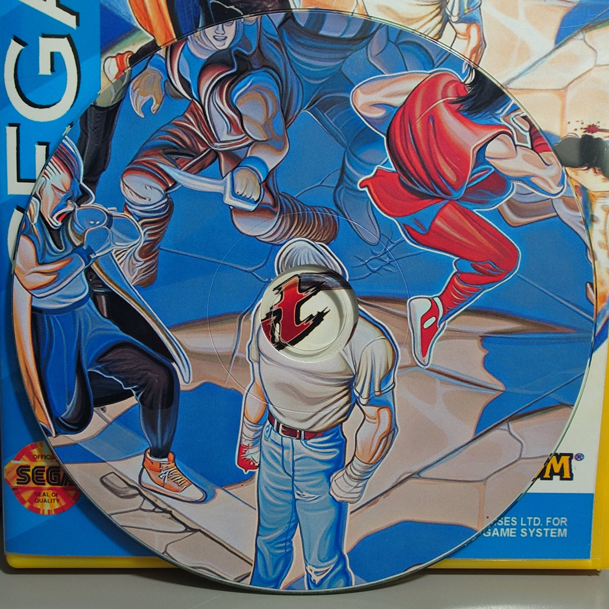 FINAL FIGHT - Video Game Soundtrack - CD (Retro Gaming Style Yellow Long Box)