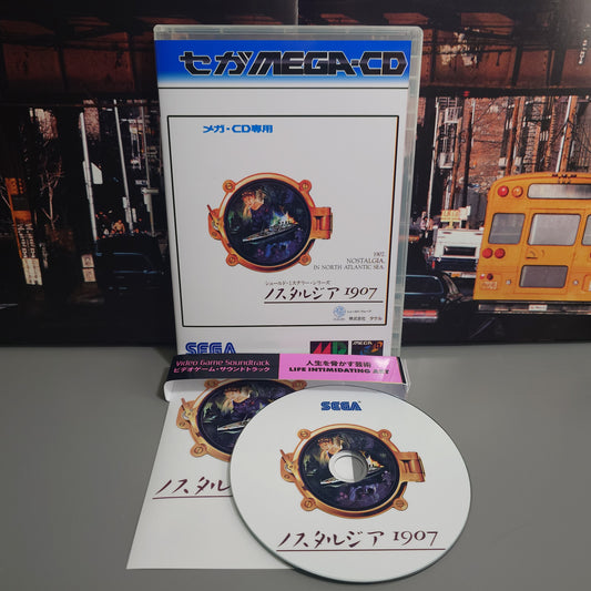 NOSTALGIA 1907 - Video Game Soundtrack - CD (Retro Gaming Style Long Box)