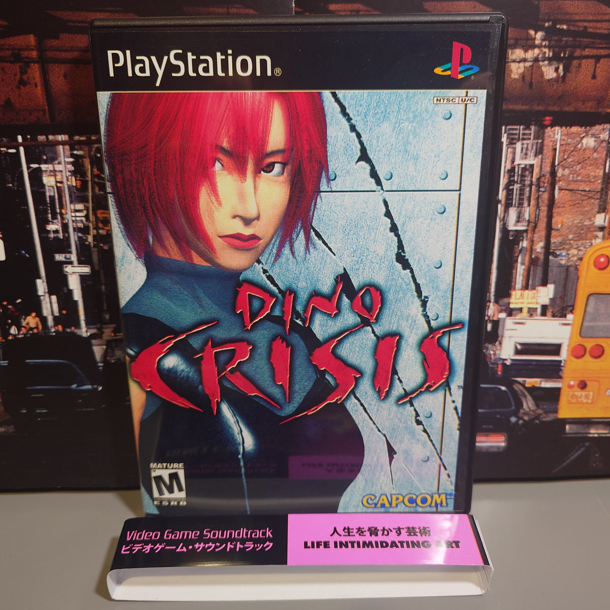 DINO CRISIS - Video Game Soundtrack - CD (Retro Gaming Style Long Box)