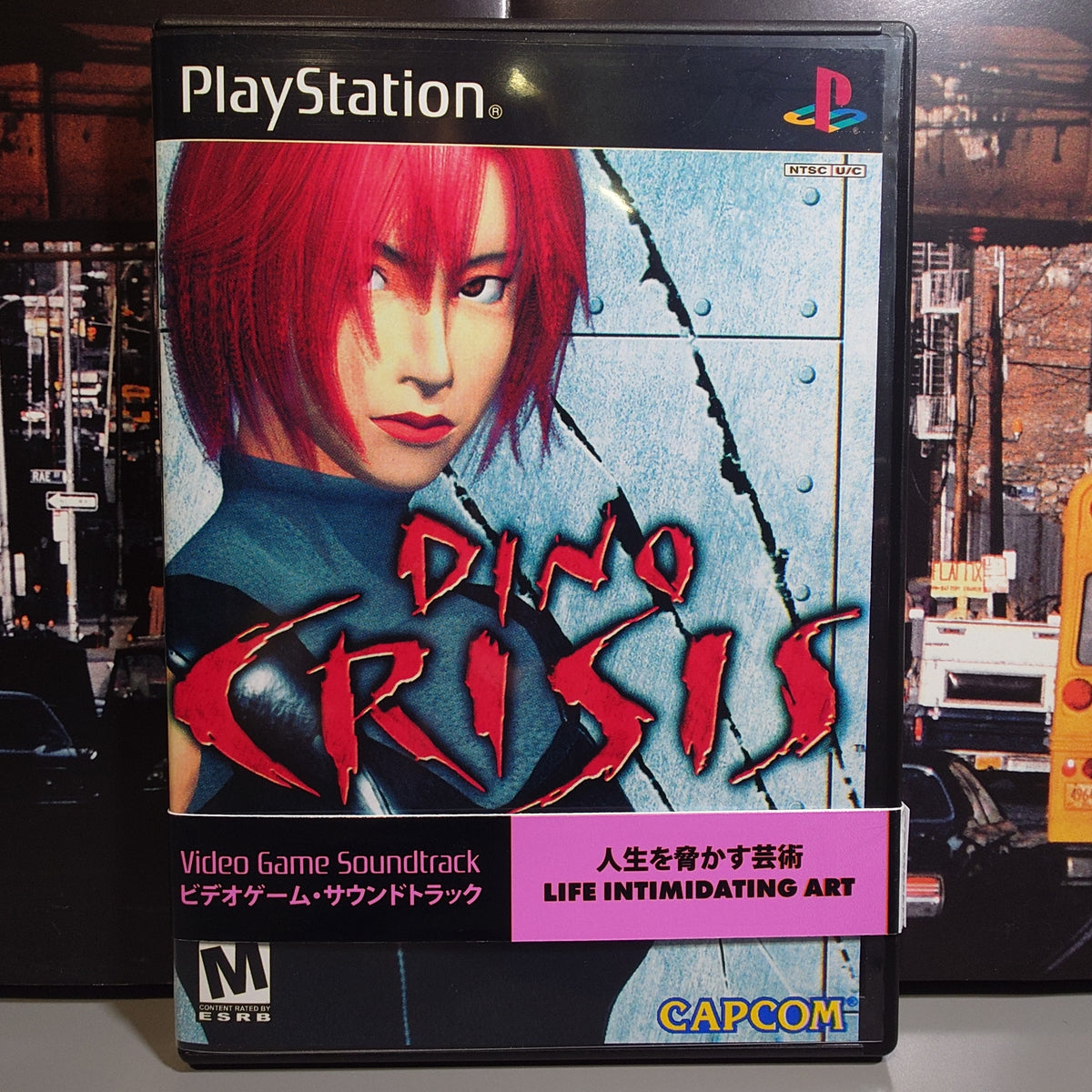 DINO CRISIS - Video Game Soundtrack - CD (Retro Gaming Style Long Box)