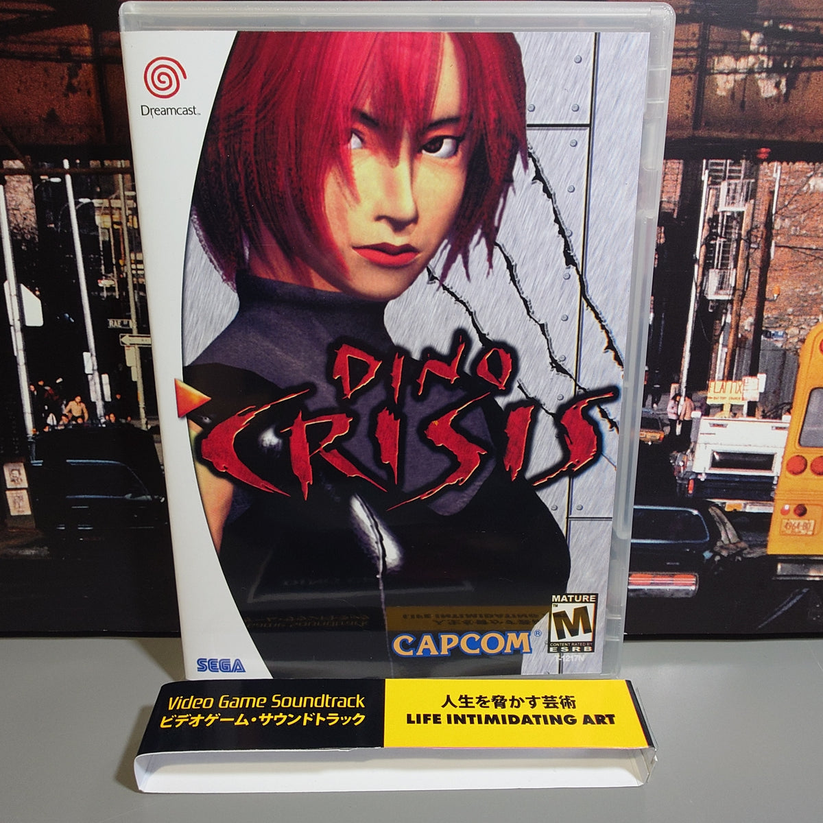 DINO CRISIS - Video Game Soundtrack - CD (Retro Gaming Style Box) Variant #2