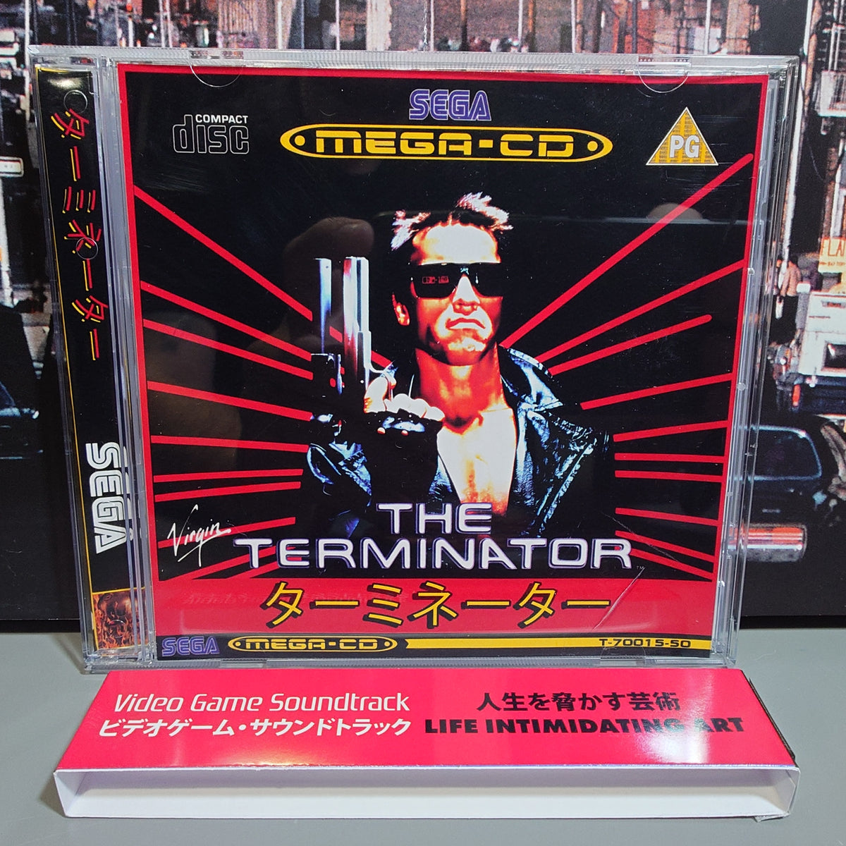 THE TERMINATOR - Video Game Soundtrack - CD (Retro Gaming Style Jewel Case)