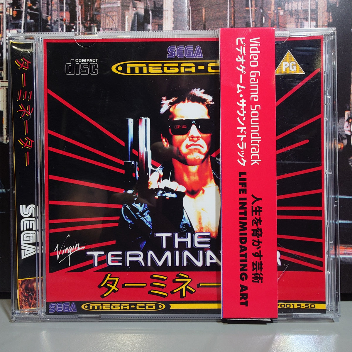 THE TERMINATOR - Video Game Soundtrack - CD (Retro Gaming Style Jewel Case)
