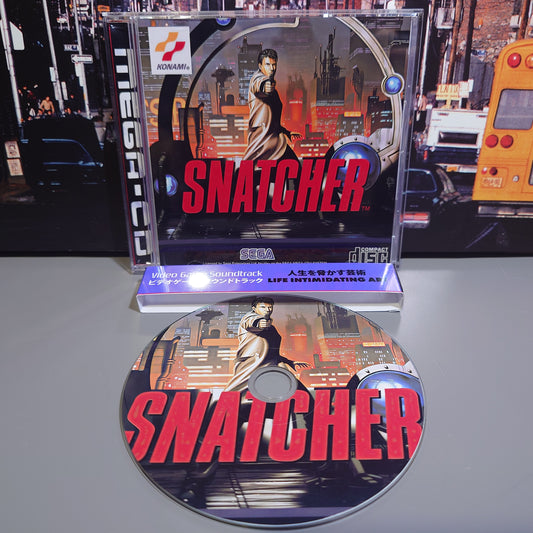 SNATCHER - Video Game Soundtrack - CD (Retro Gaming Style Jewel Case)