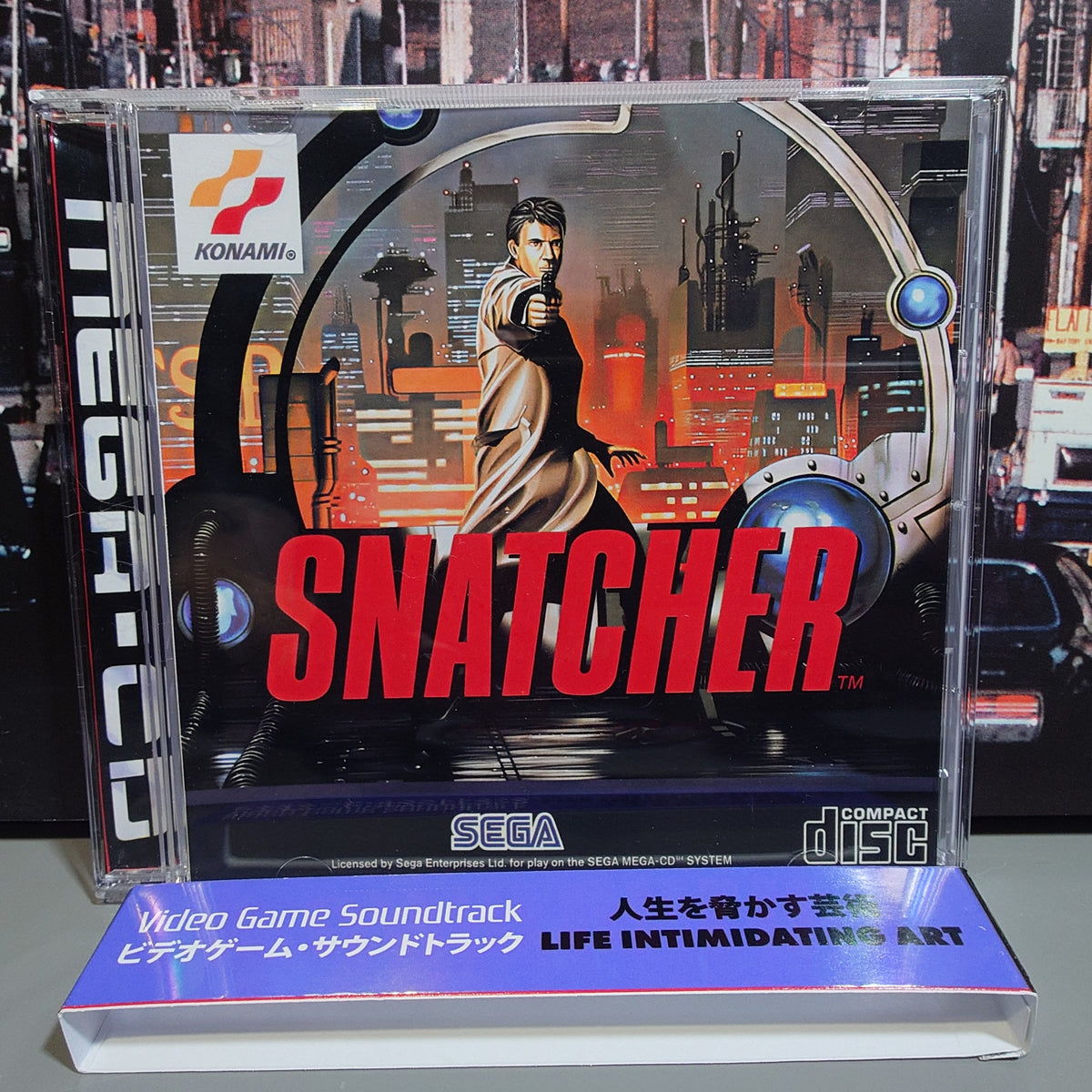 SNATCHER - Video Game Soundtrack - CD (Retro Gaming Style Jewel Case)