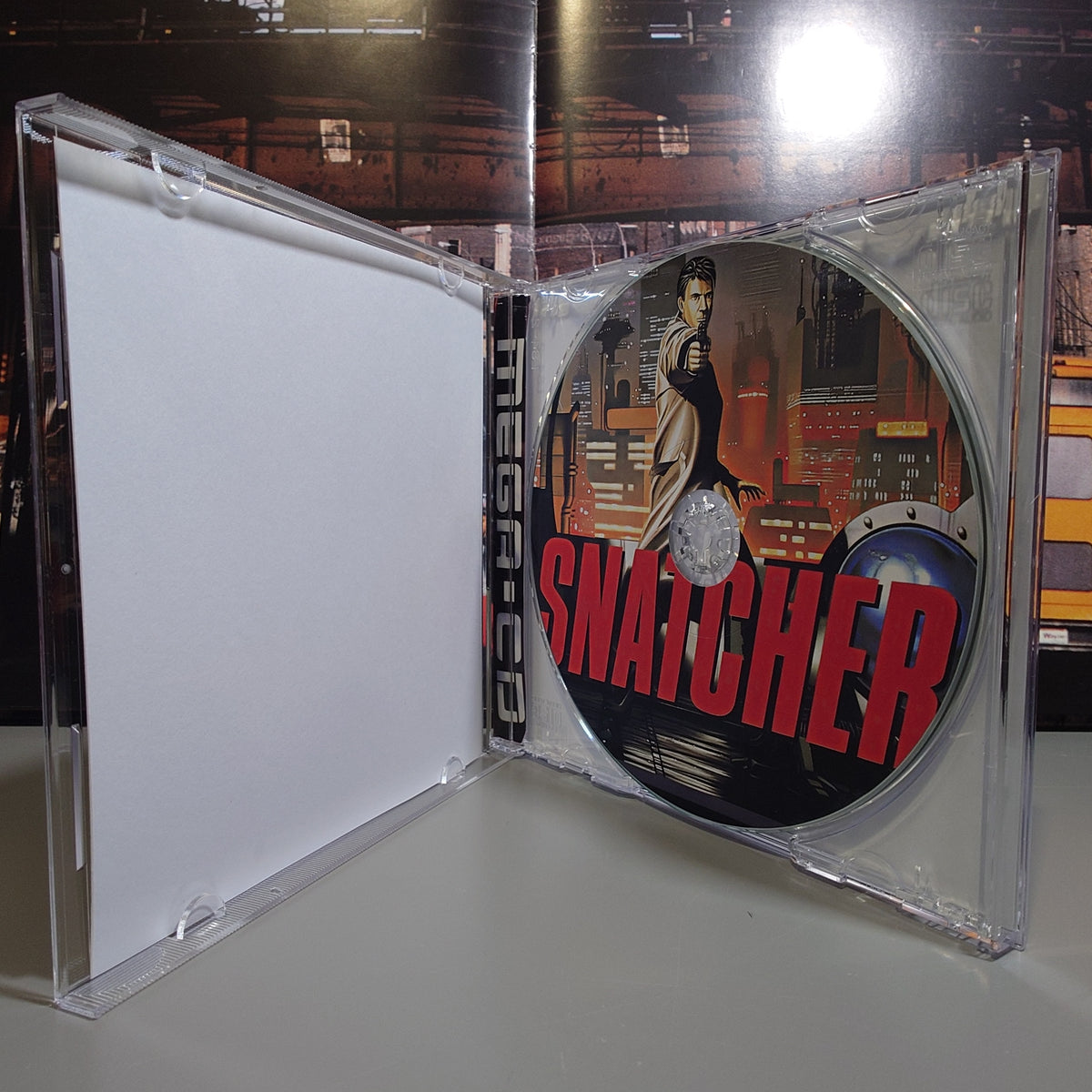 SNATCHER - Video Game Soundtrack - CD (Retro Gaming Style Jewel Case)