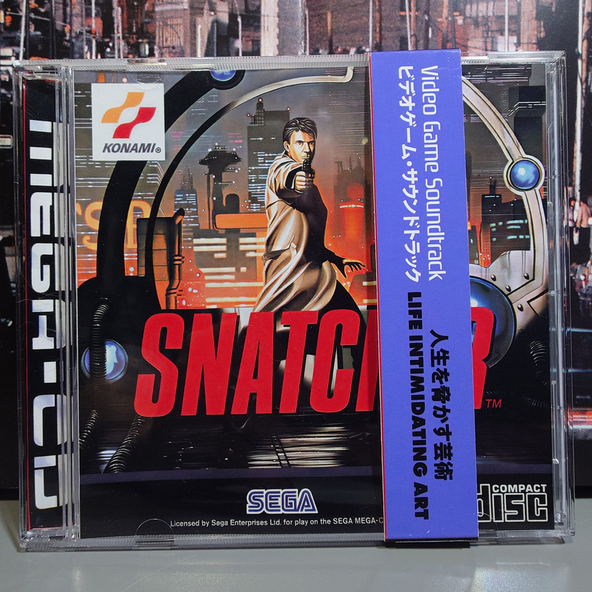 SNATCHER - Video Game Soundtrack - CD (Retro Gaming Style Jewel Case)