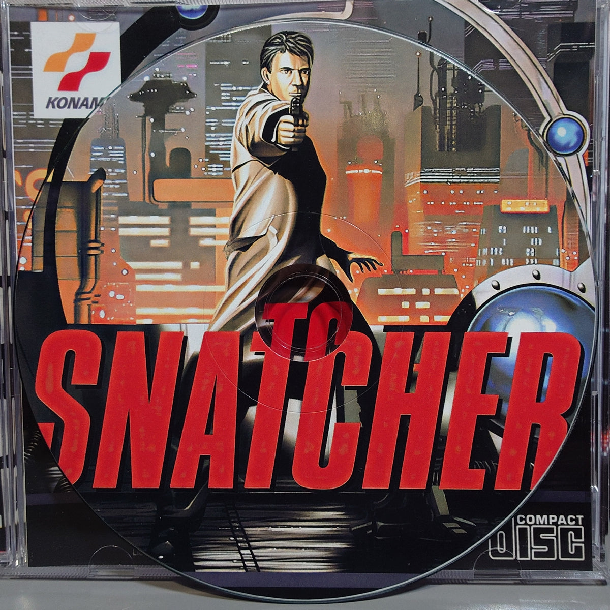 SNATCHER - Video Game Soundtrack - CD (Retro Gaming Style Jewel Case)