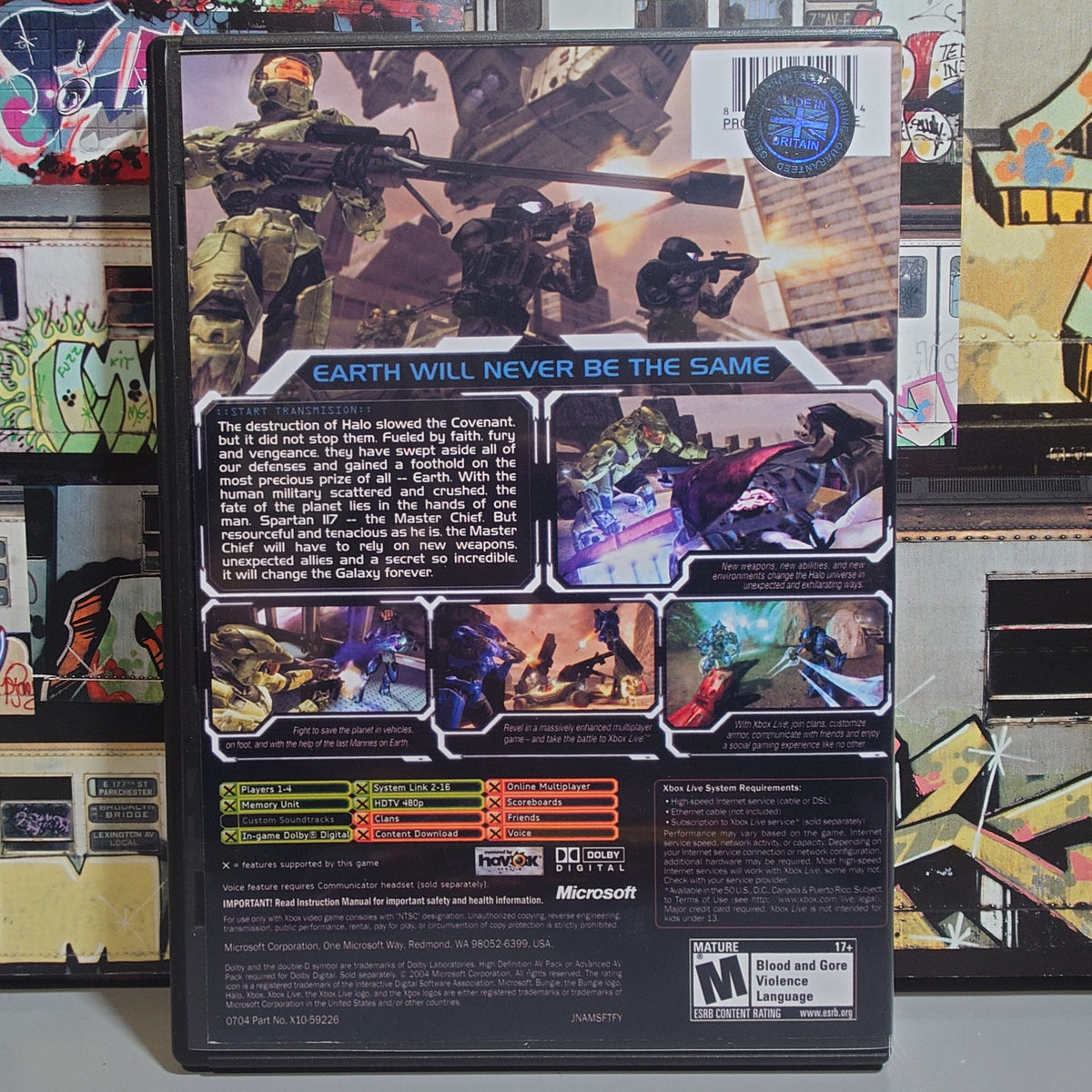 HALO 2 - Video Game Soundtrack - CD (Retro Gaming Style Box)