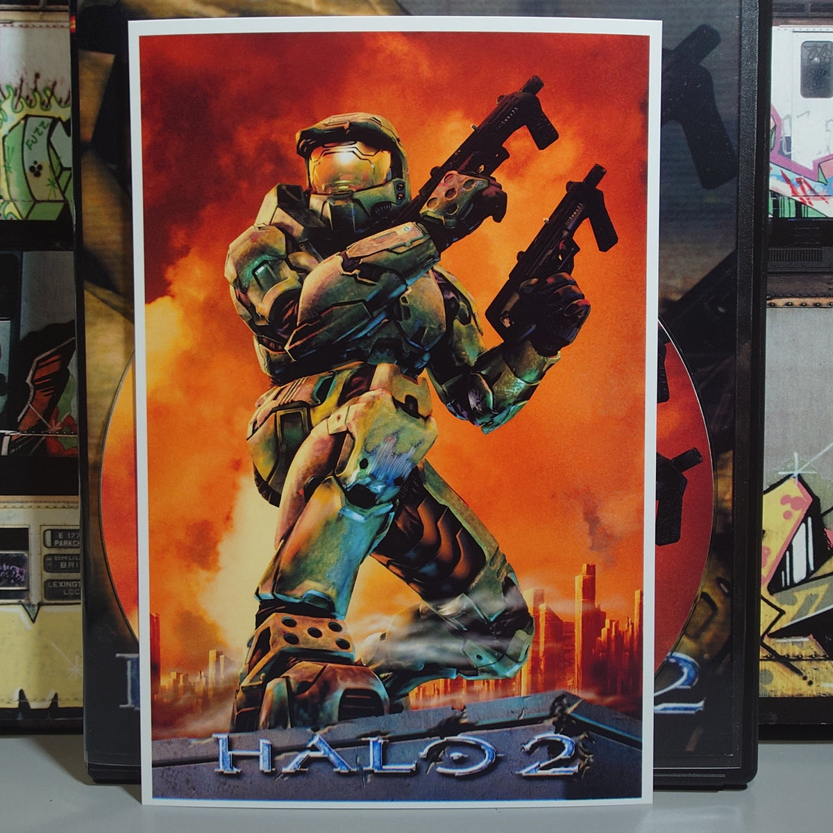 HALO 2 - Video Game Soundtrack - CD (Retro Gaming Style Box)