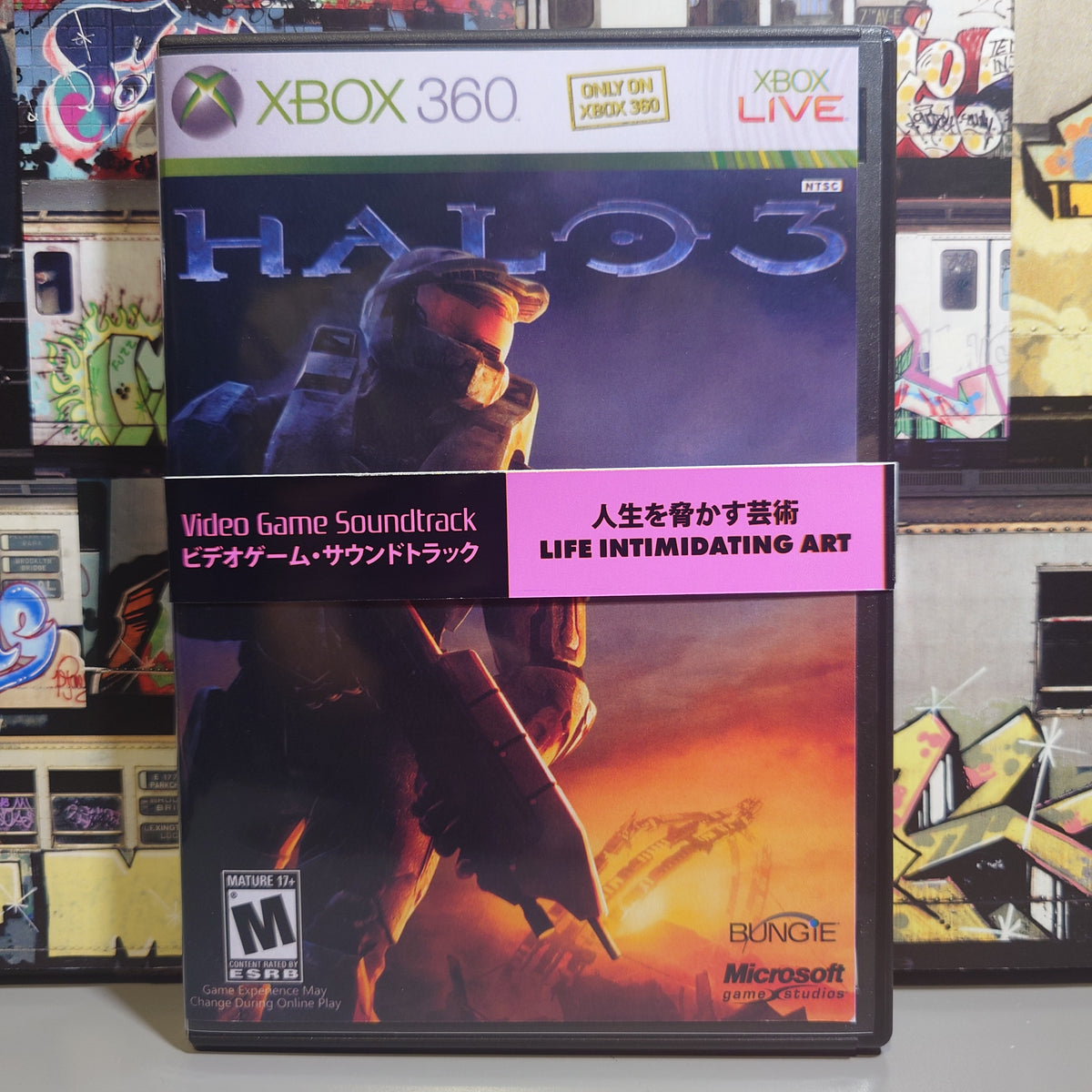 HALO 3 - Video Game Soundtrack - CD (Retro Gaming Style Box)
