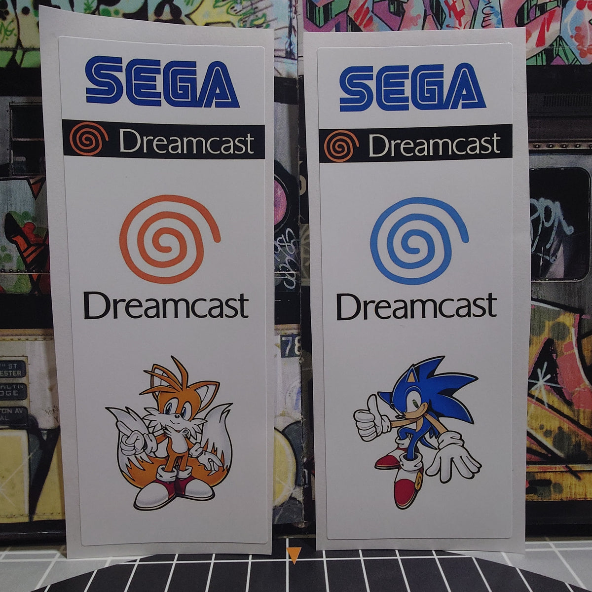 SEGA DREAMCAST - STICKER PACK - Gaming Collectables