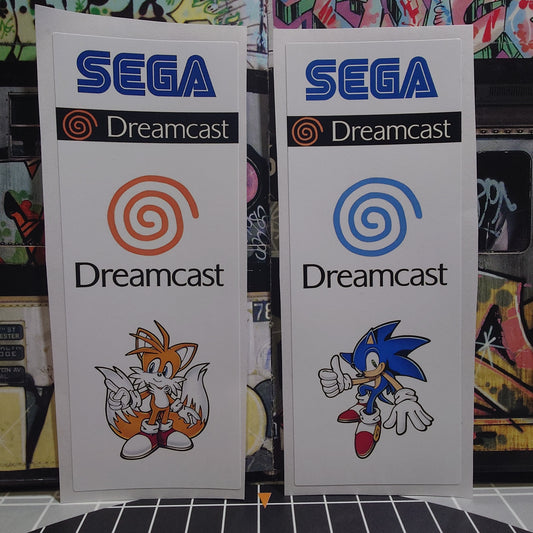 SEGA DREAMCAST - STICKER PACK - Gaming Collectables
