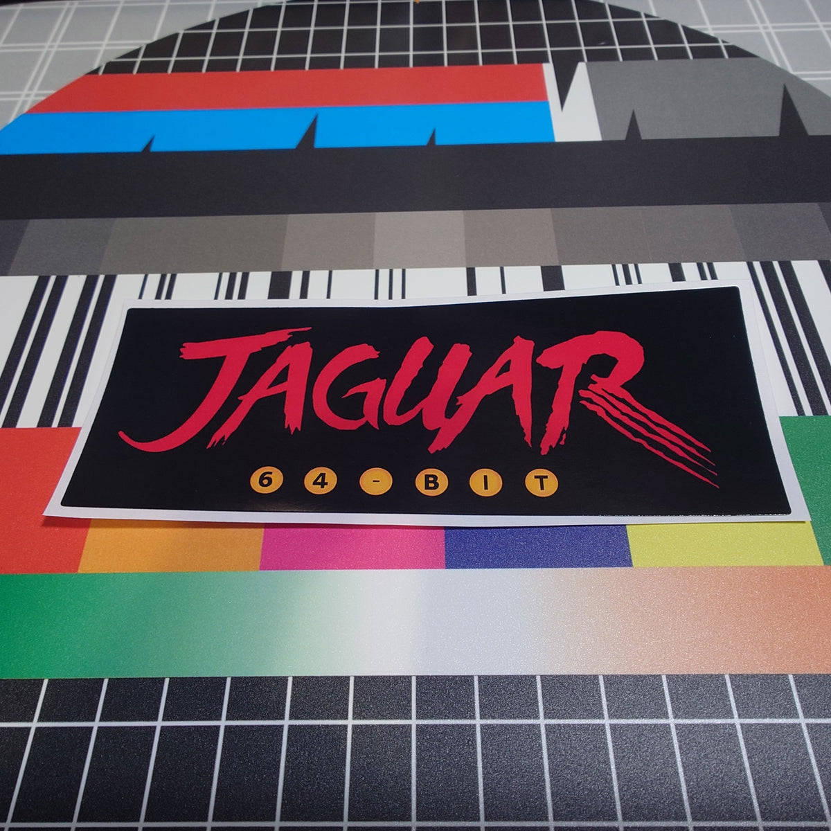 ATARI JAGUAR - STICKER - Gaming Collectables