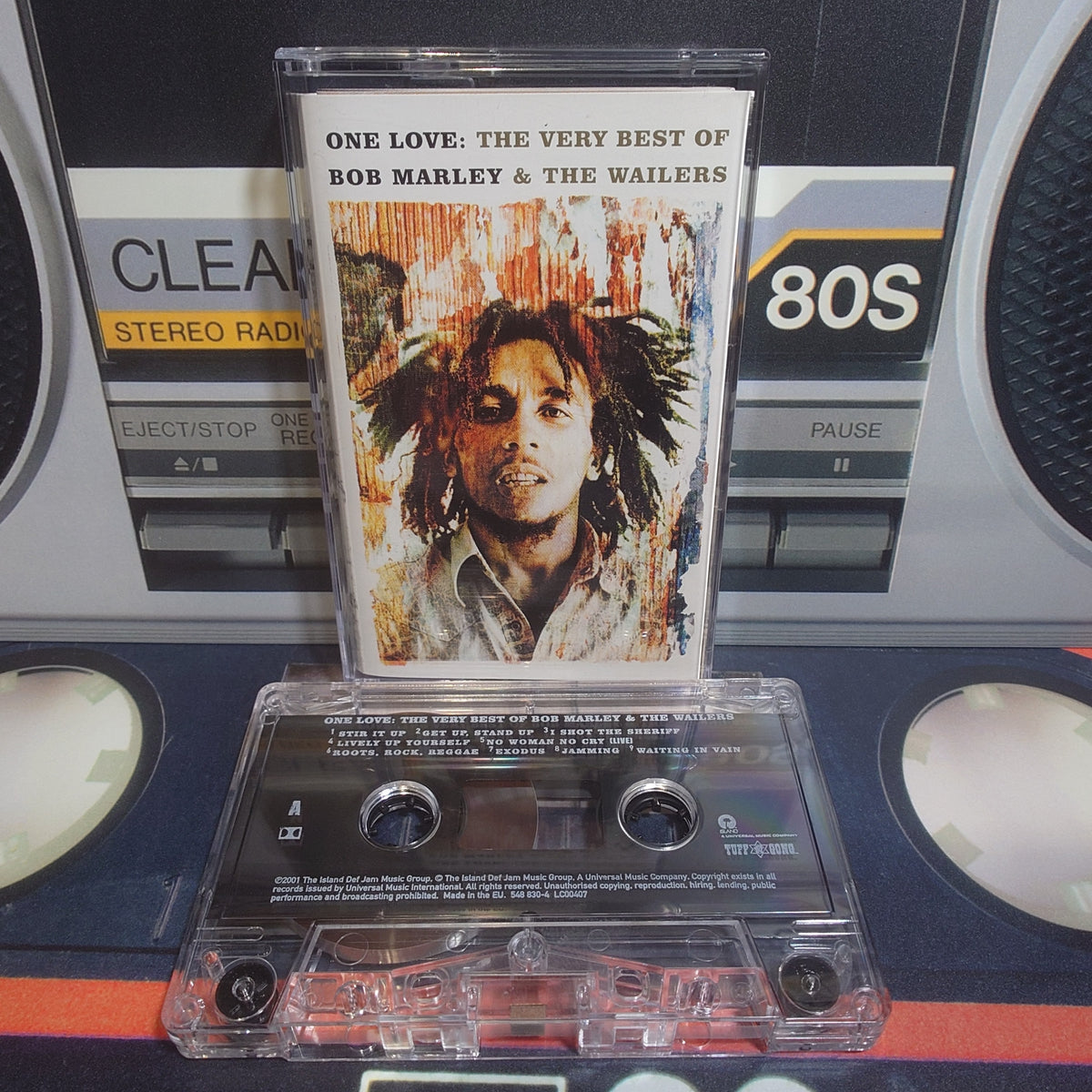 BOB MARLEY: ONE LOVE - THE VERY BESY OF BOB MARLEY AND THE WAILERS (Cassette)