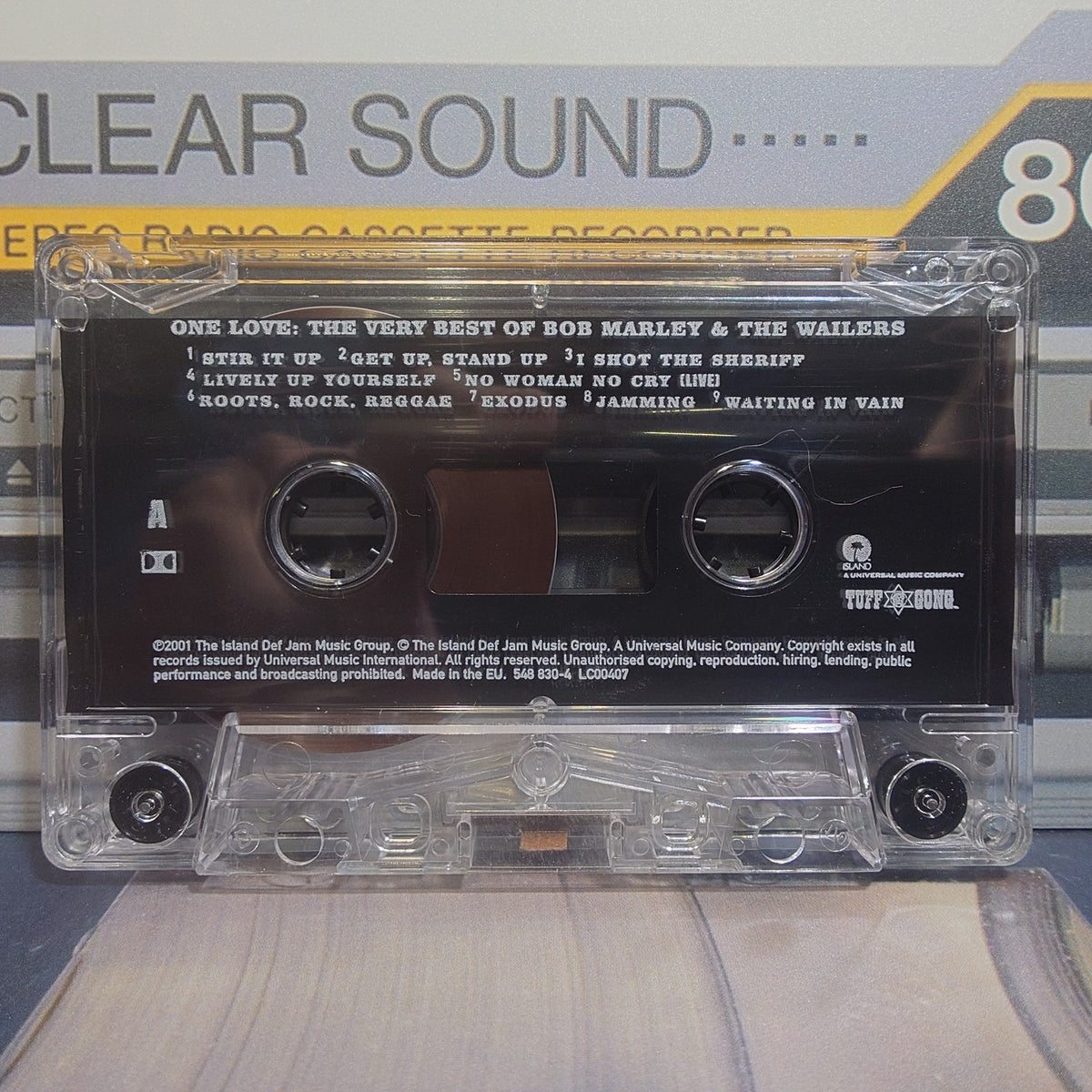 BOB MARLEY: ONE LOVE - THE VERY BESY OF BOB MARLEY AND THE WAILERS (Cassette)