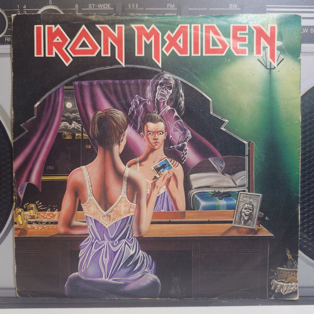 IRON MAIDEN - Twilight Zone/Wrath Child - (VINYL 7") RED