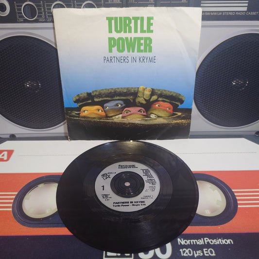TURTLE POWER - Partners in Kryme - (VINYL 7")