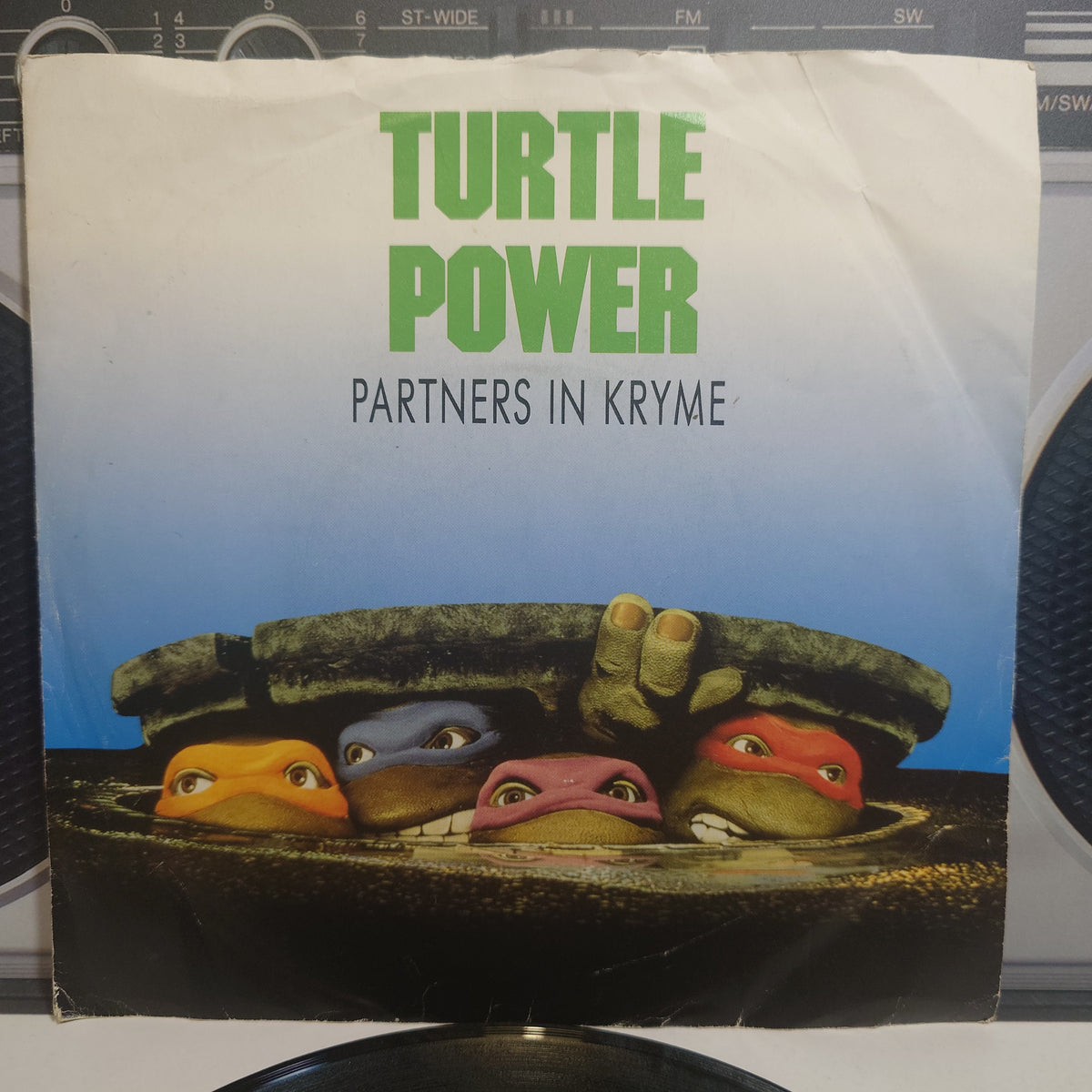 TURTLE POWER - Partners in Kryme - (VINYL 7")