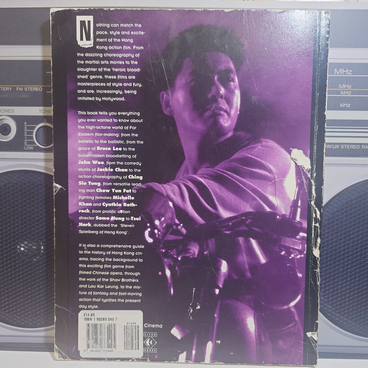 HONG KONG ACTION CINEMA - Titan Books - Paperback Book (Vintage)