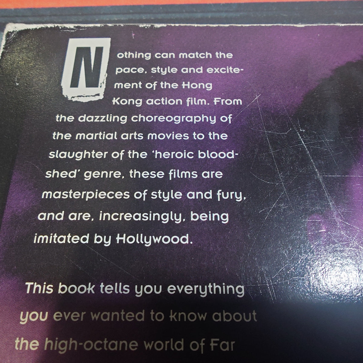 HONG KONG ACTION CINEMA - Titan Books - Paperback Book (Vintage)