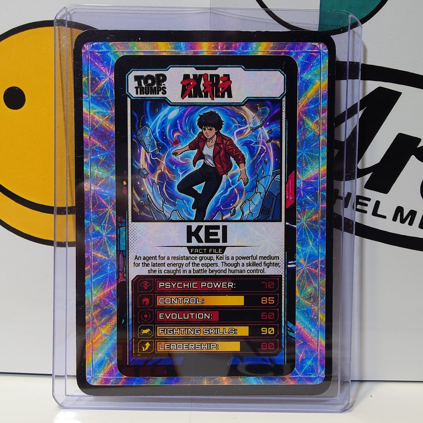 AKIRA - Collectable Trading Cards x 9 Holographic - Custom Design