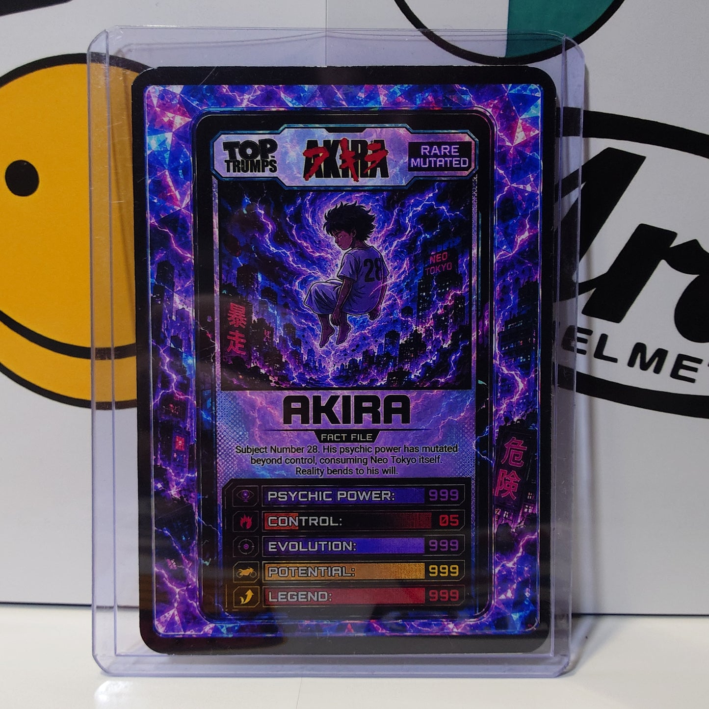 AKIRA - Collectable Trading Cards x 9 Holographic - Custom Design