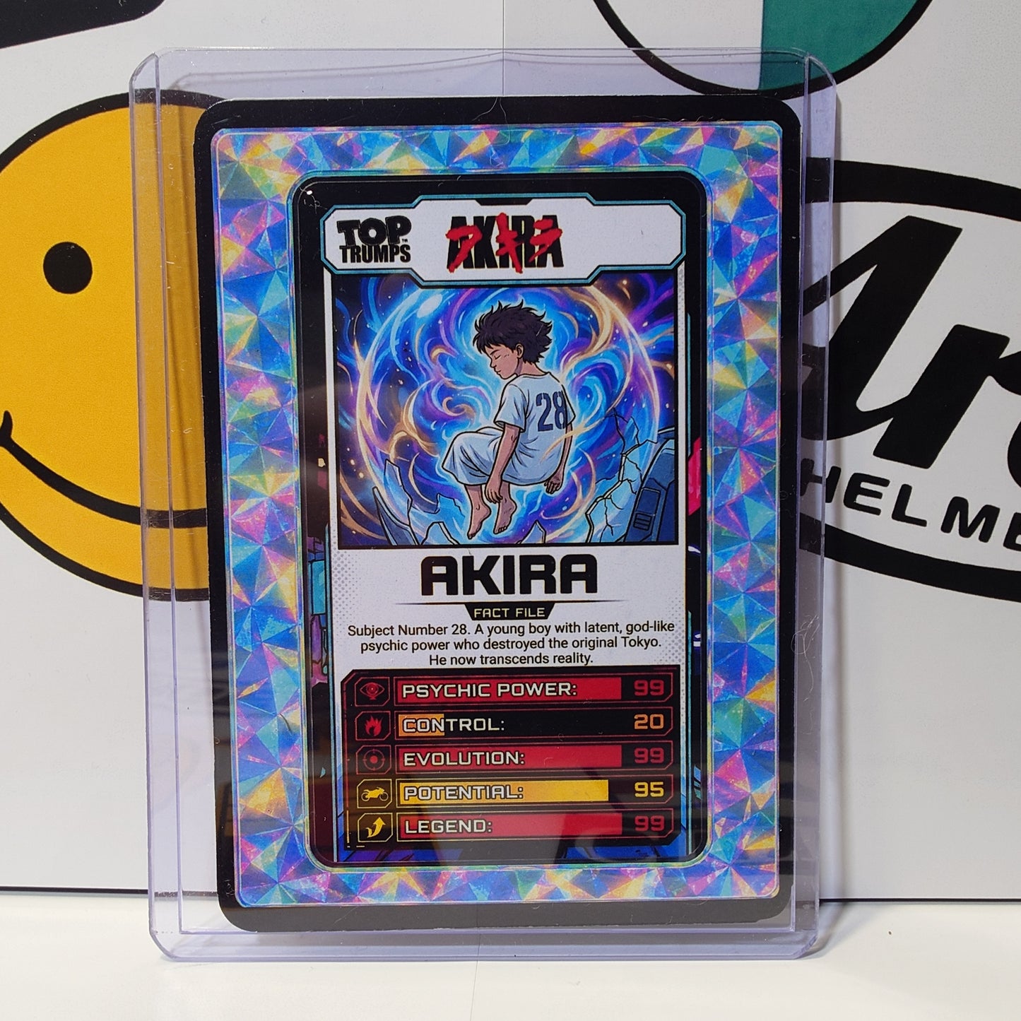 AKIRA - Collectable Trading Cards x 9 Holographic - Custom Design