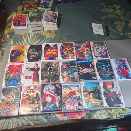 DREAMCAST INLAYS & ARTWORK - GAMING