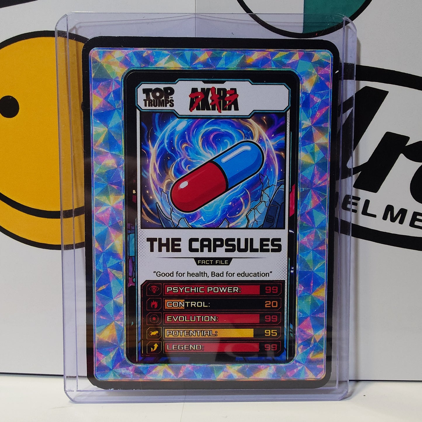 AKIRA - Collectable Trading Cards x 9 Holographic - Custom Design