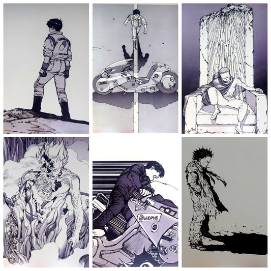 AKIRA - Comic Poster Prints Pack x 6 (A5)