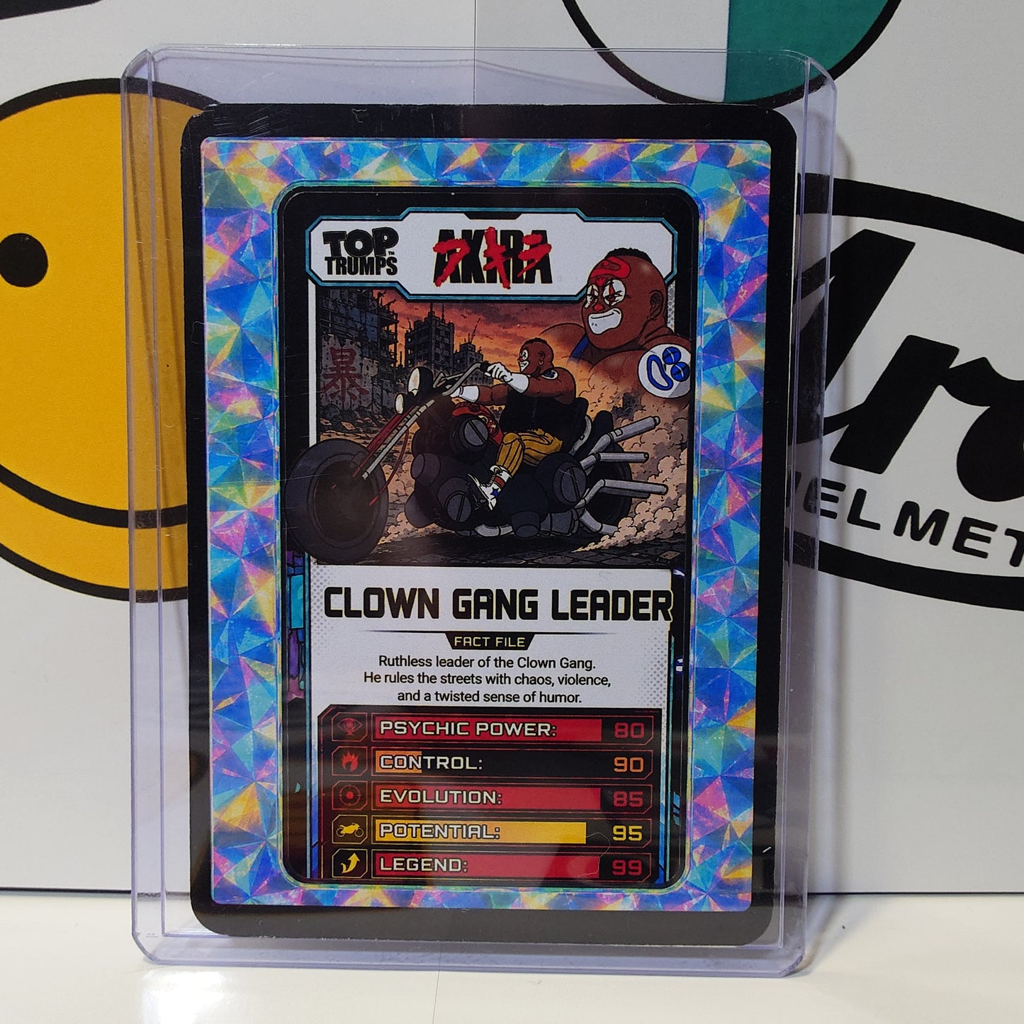AKIRA - Collectable Trading Cards x 9 Holographic - Custom Design