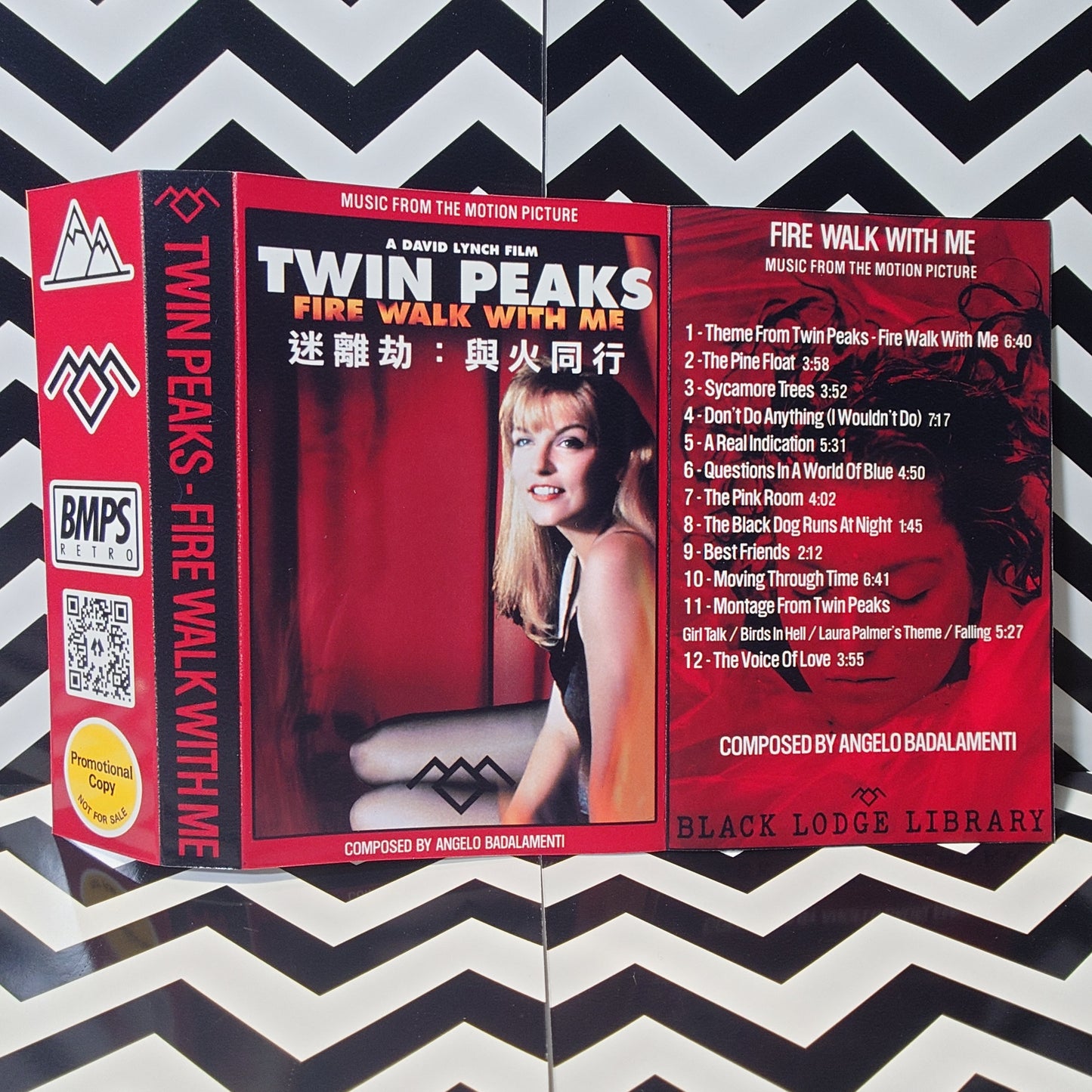 TWIN PEAKS: FIRE WALK WITH ME - SOUNDTRACK - CASSETTE